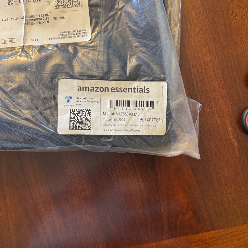 Amazon Essentials Triple Pack Black Tees NWT - image 15